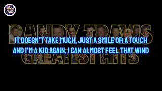 LOOK HEART, NO HANDS - RANDY TRAVIS LYRIC VIDEO