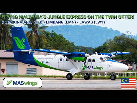 YouTube thumbnail for Malaysia Airlines De Havilland (Bombardier) DHC-6 Twin Otter