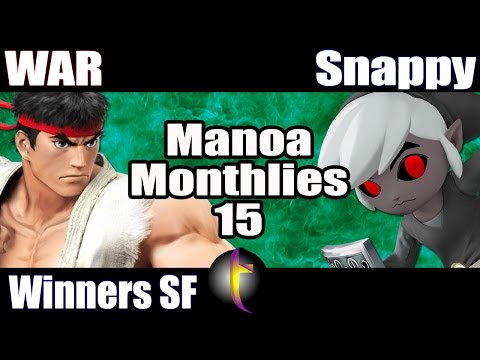 MM15 Singles: SSB Wii U - WSF - WAR vs Snappy