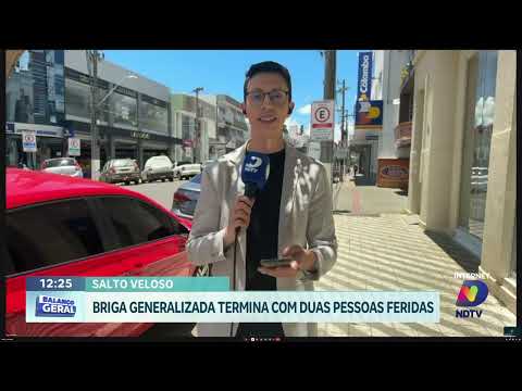 Confusão em Salto Veloso termina com agressão e disparos