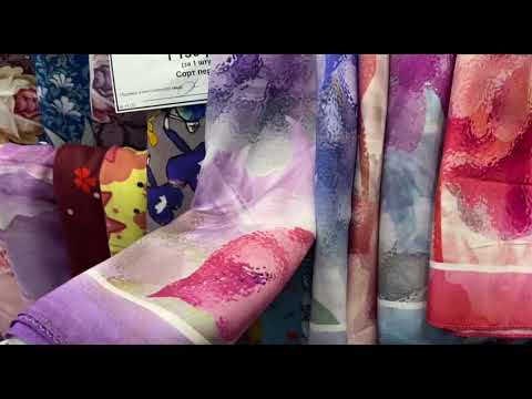 Обзор хлопковых и вискозных платков Павловопосадская мануфактура