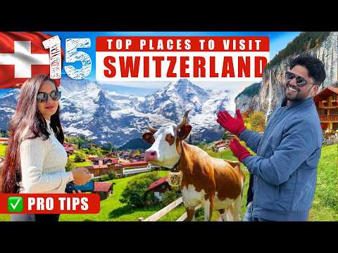 Switzerland Tourism Video | 15 Best Places to Visit in Switzerland | Switzerland Top Tourist Places