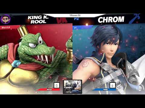 Rehearsal #56 Merrick (Bayonetta, K Rool) VS YungC (Chrom)