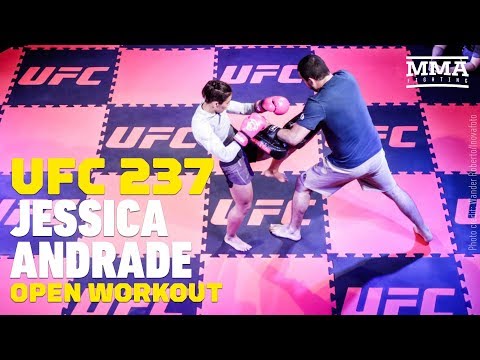 UFC 237: Jessica Andrade Open Workout (Complete) - MMA Fighting