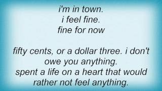 Ryan Adams - Inn Town Lyrics