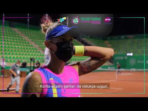 Polona Hercog is happy to be Istanbul  | TEB BNP Paribas Tennis Championship Istanbul