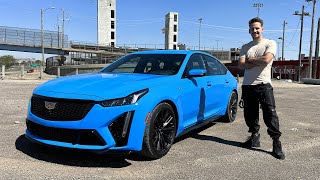 Exploring Detroit in New Cadillac CT5-V Blackwing