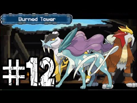 Lets Play Pokemon: SoulSilver - Ep.12 - Burned Tower!