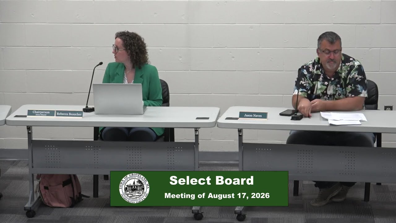 From the Select Board