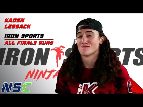 NSC 1st Place Kaden Lebsack | Every Finals Run From Iron Sports Qualifier | Season 1