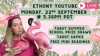 Tarot Summer School Prize Draw Take Two