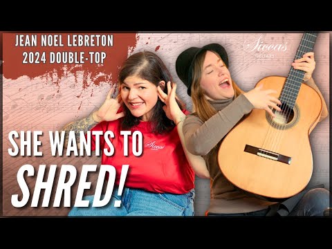 INSANE Resonance! 🤯 Jean Noel Lebreton 2024 Double-Top Classical Guitar | Deals of the Month