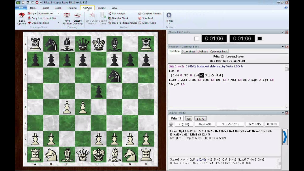 Fritz13 - a basic first look