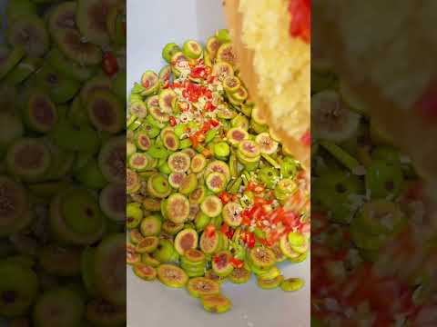 Cách làm sung muối xổi ngon giòn, ăn không bị ch.át #viralshorts