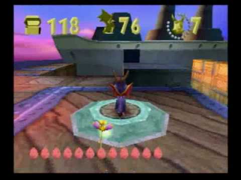 Spyro The Dragon Walkthrough Part 31-Gnorc Cove
