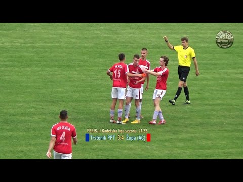 FSRIS II-Kadetska liga: Trstenik PPT – Župa (Ac) 3:4 (2:1); Trstenik SRB, 28. maj 2022.