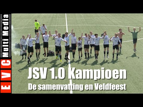 De JSV 1.0 Kampioenswedstrijd op 13 mei 2023 tegen VSZ met Veldfeest