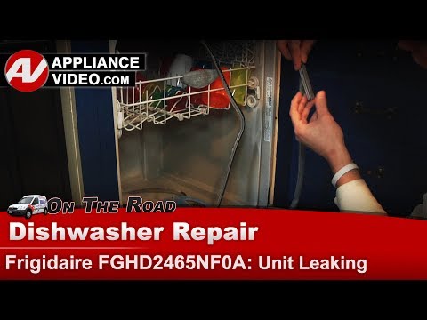 Frigidaire Dishwasher Repair - Leaking From Door Gasket