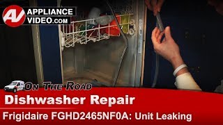 Frigidaire Dishwasher Repair - Leaking From Door Gasket