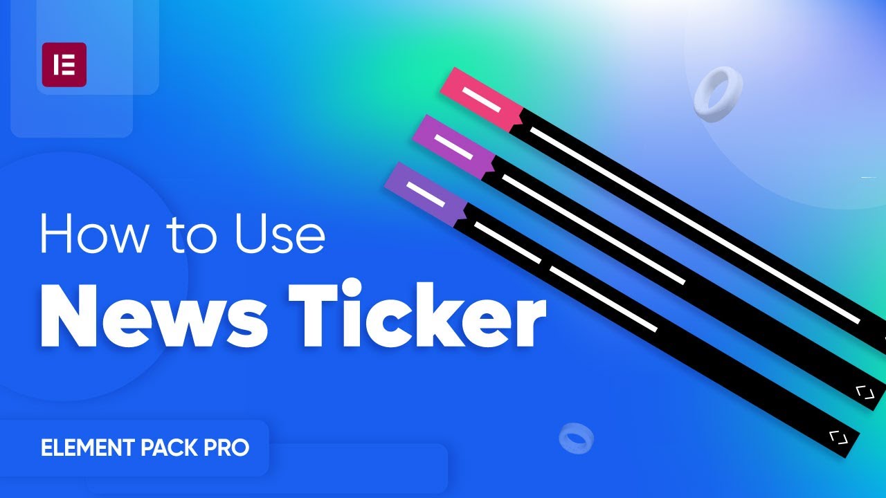 News Ticker / Post Ticker Video Thumbnail