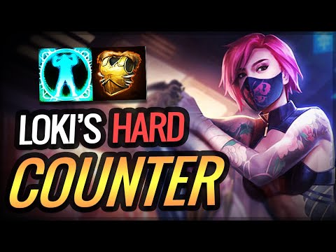 THIS BUILD HARD COUNTERED LOKI!! Grandmasters Ranked Duel- Smite