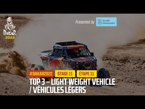 Light Weight Vehicles Top 3 presented by Soudah Development - Stage 11 - #Dakar2022