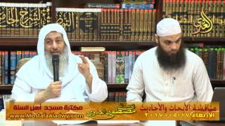 مناقشة الأبحاث والأحاديث بمكتبة مسجد أهل السنة بمنية سمنود 17 05 2017 1