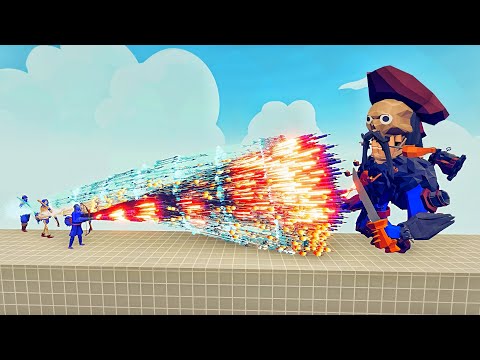 PIRATE GOLEM vs EVERY GOD - Totally Accurate Battle Simulator TABS