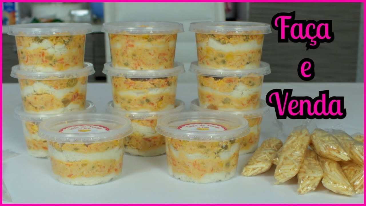 TORTA DE FRANGO no Pote (com pão) Faça e Venda - Ganhe uma Renda Extra