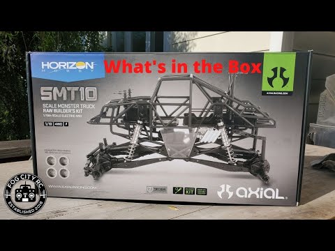 Axial SMT10 Monster Truck. Raw Builders Kit.  Deep Dive Inside Whats In The Box.