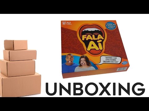 Unboxing: Jogo Fala Aí - Hasbro