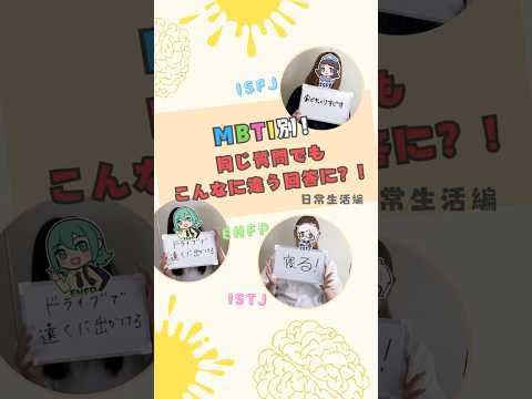【MBTI別】学生に質問してみた〜日常生活編〜 #shorts #徳島文理大学 VOICEVOX:四国めたん
