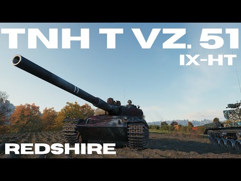 World of Tanks Replays - TNH T Vz. 51 - 8.9k damage in tier 9 - 8 kills