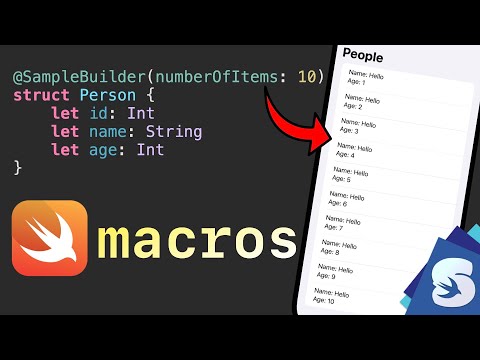 Sneak peek of my new Swift macro: SampleBuilder thumbnail