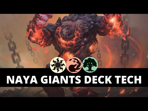 Naya Giants Deck Tech (Theros Beyond Death) - Magic the Gathering Review