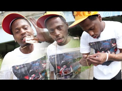 Selfmade Kash drops FAKE chain during video @selfmadekashhdtv