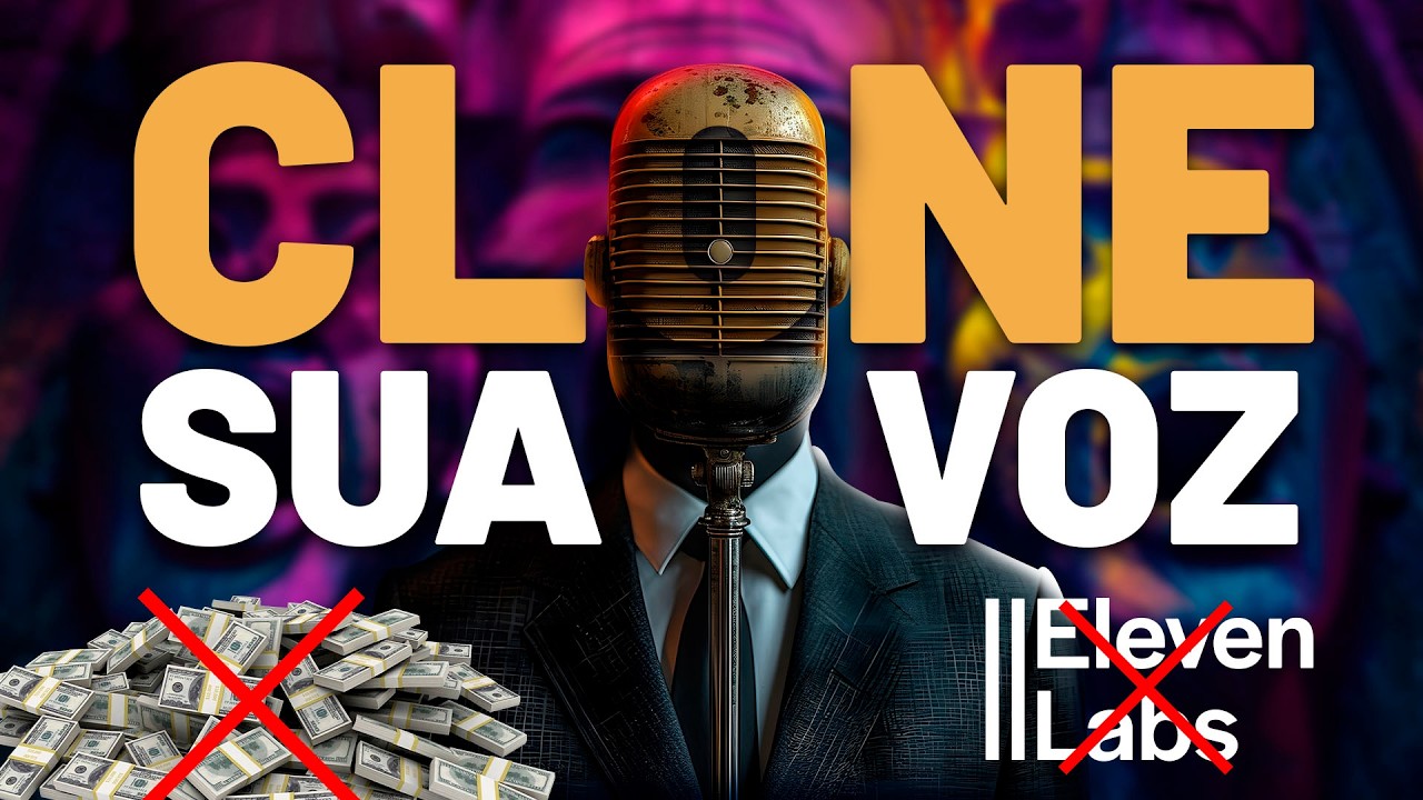 CHEGA de PAGAR! 💸🚫 Clonagem de Voz 100% Grátis e ILIMITADA! sem elevenlabs