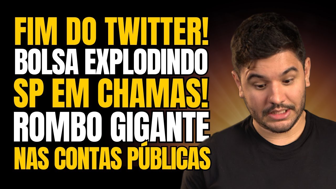 🚨 Xandão derruba o Twitter, governo tem rombo ABSURDO e bolsa EXPLODE: semana maluca!