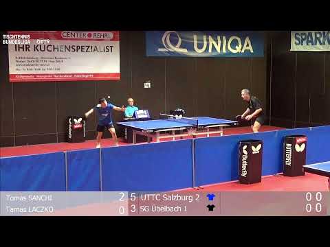 UTTC Salzburg 2 vs SG Übelbach/Don Bosco 1