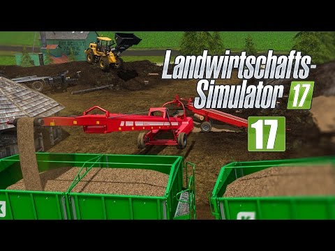 LANDWIRTSCHAFTS-SIMULATOR 17 FORST #17 - Förderbandsystem für Hackschnitzel! I LS17 Forst-Projekt