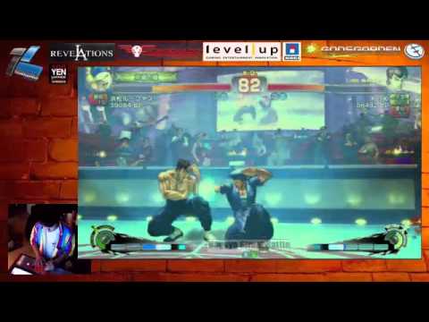 SSF4 AE: banbaban, KOK, Momochi vs EpsilonJ, hamamatu rufus, moritika - NSB25 Top 8 (3)