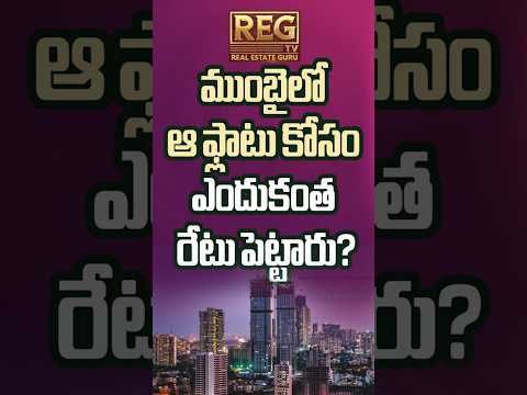ముంబైలో ఆ ఫ్లాటు కోసం ఎందుకంత రేటు పెట్టారు? #mumbairealestate #hyderabadrealestate