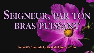 Seigneur par ton bras puissant