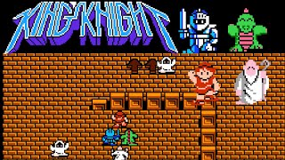 King's Knight (FC · Famicom) original video game version | full game completion session 🎮