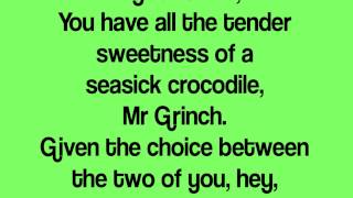 You&#39;re a Mean One, Mr. Grinch - Si Robertson (Lyrics)