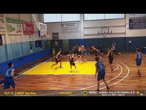 U15 CC Cadet 1er Any   Basket Almeda Groc & CB Cornellà B