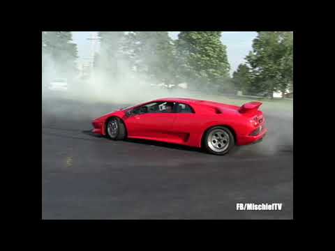 IG Video: "Mischief Assault" Lamborghini Diablo donuts