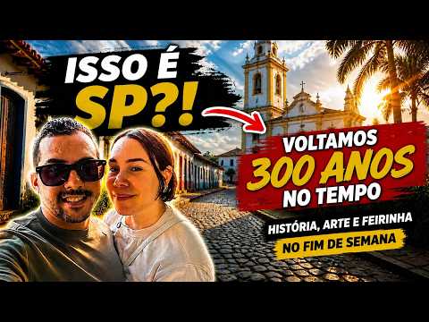 VOLTAMOS 300 ANOS NO TEMPO EM SP | Santana de Parnaíba + Paixão de Cristo