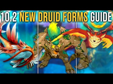 Complete Guide to All New Druid Forms in Patch 10.2 Guardians of the Dream WoW