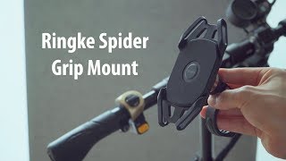 Ringke Spider Grip Universele en Stevige Telefoonhouder Fiets Zwart Houders